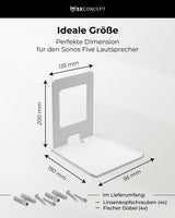 Wandhalterung für Sonos Play 5 Generation 2 senkrecht