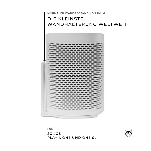 SX-Concept Wandhalterung für Sonos Play 1, One und One SL…