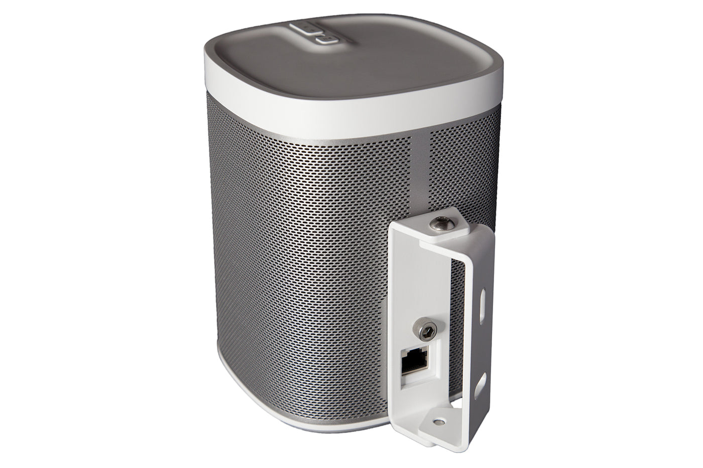 SX-Concept Wall mount for Sonos Play 5 Generation 2 white | minimalist design | small distance to the wall | easy mounting option | Made in Germany